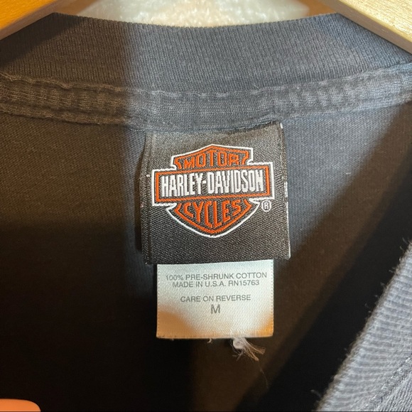 Harley Davidson Vintage I Got Mine At Victorville CA T-Shirt Size Medium 2002 - Picture 3 of 7